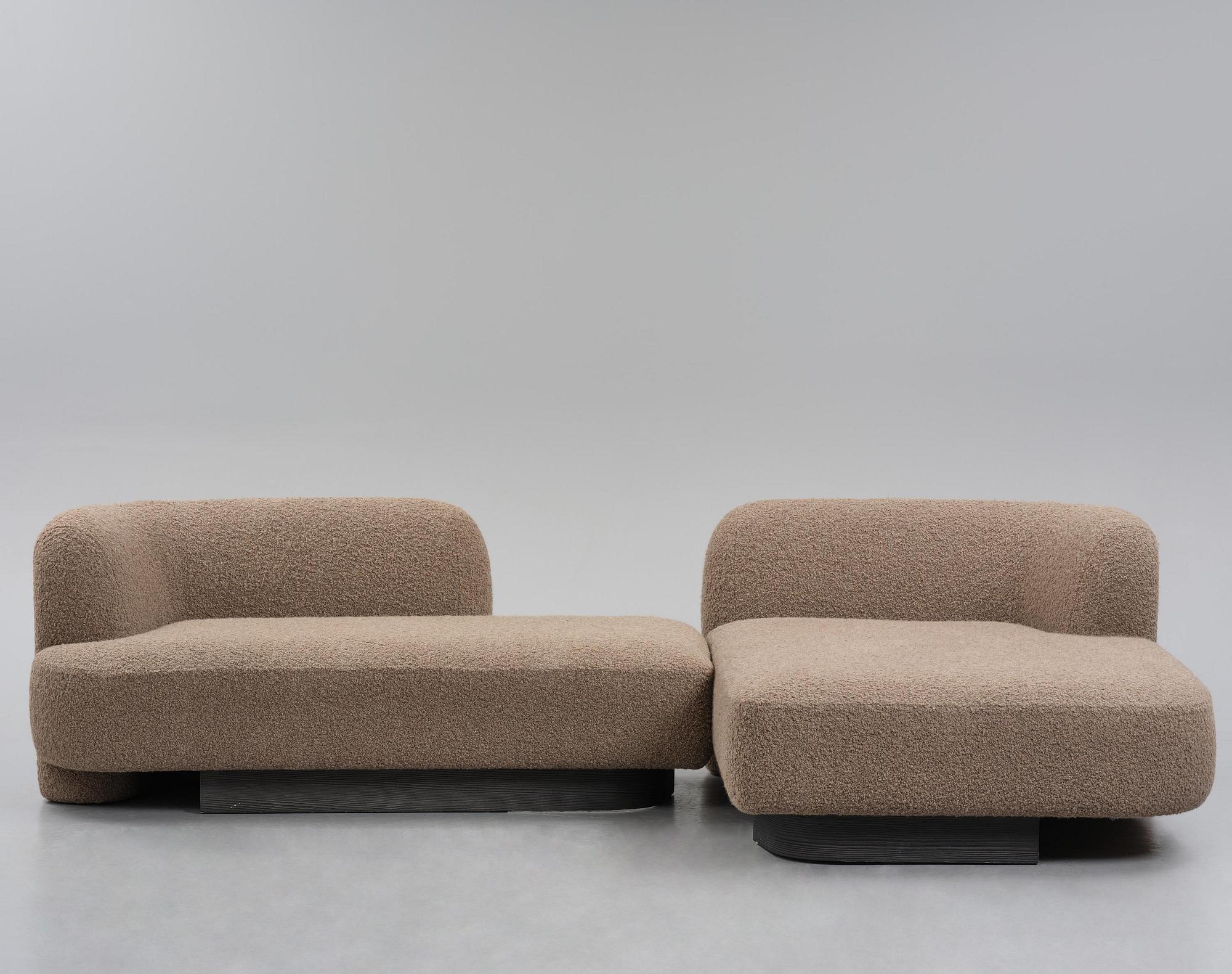 Christophe Delcourt, sofa "Pop", Delcourt Collection, France, contemporary production.