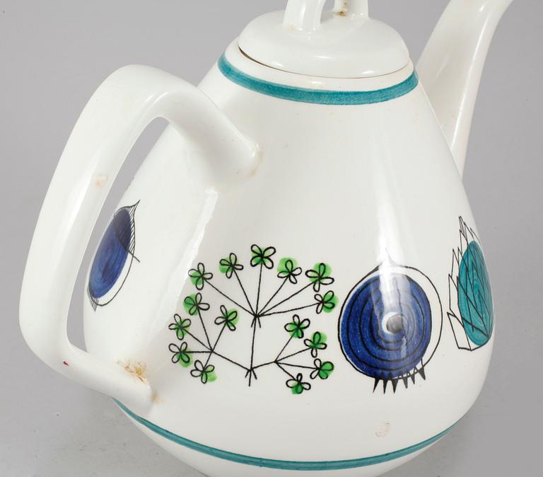 KANNA, porslin, "Picknick", Marianne Westman, Rörstrand, tillverkad 1956-71.