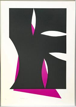 Richard Mortensen,  serigraph signed dated and numbered 13/100.