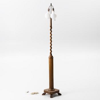 Floor lamp, 1930s-40s.
