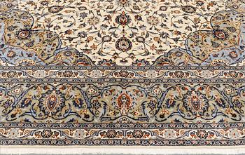 A carpet, Kashan, c. 412 x 300 cm.