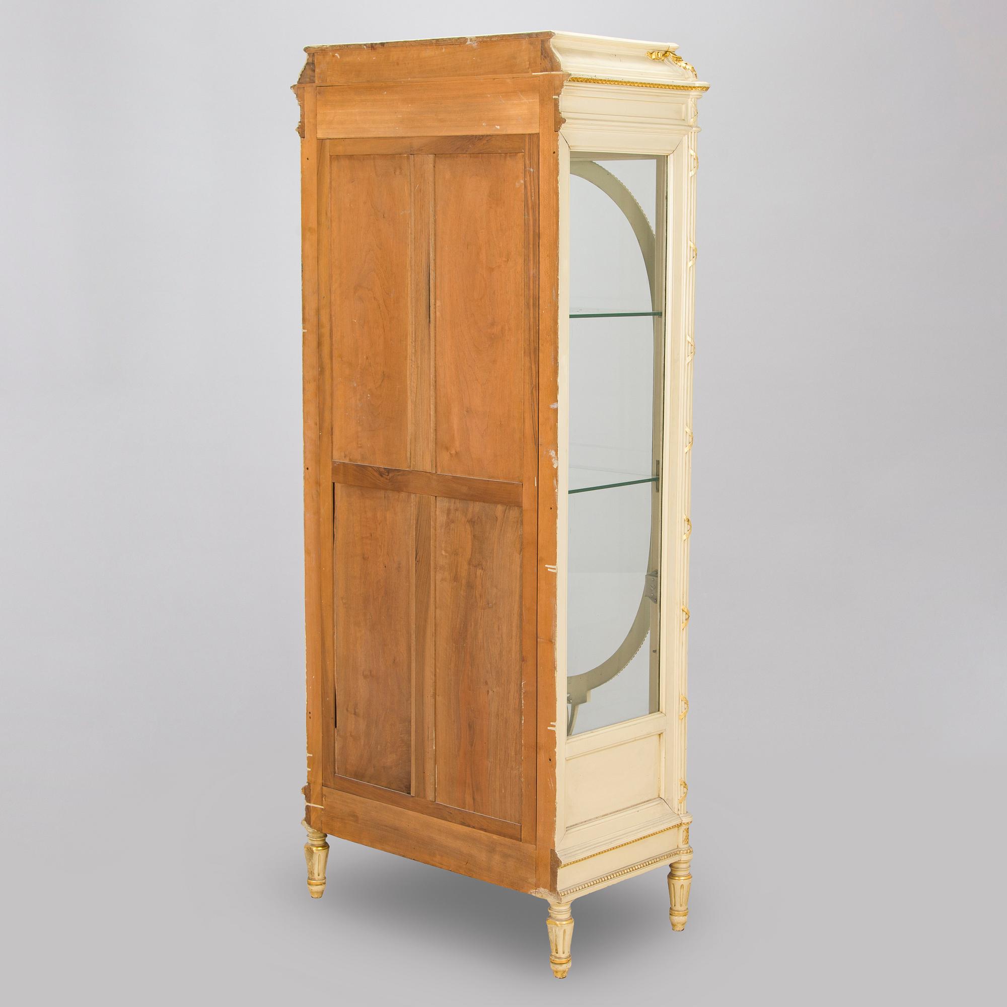 A late Gustavian style cabinet/display cabinet, early 20th century.