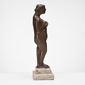 BROR MARKLUND, bronze sculpture, signed Bror Marklund, numbered 8/85, dated 1945.
