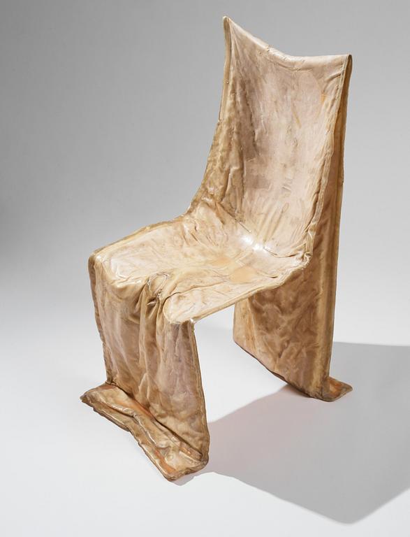 Gaetano Pesce, a "Golgotha" chair, Bracciodiferro, Italy, 1972.