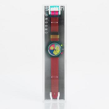 Swatch, Chrono, Flash Arrow, armbandsur, kronograf, 36 mm.