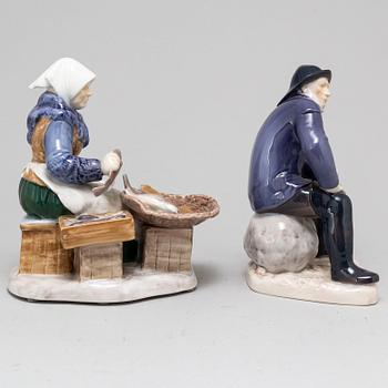 Two Bing & Gröndahl porcelain figurines, second half of the 20th century.