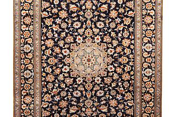 A carpet, Kashan, c. 361 x 248 cm.