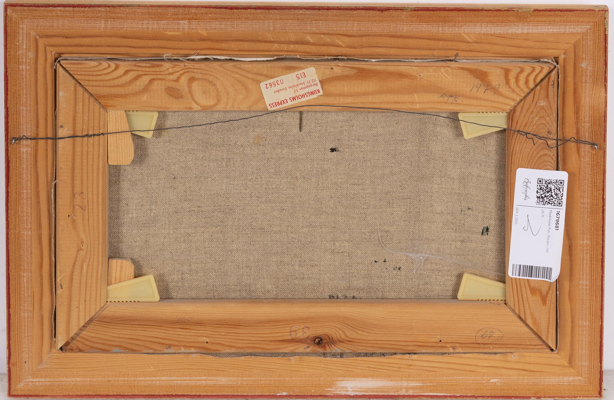 Madeleine Pyk, The city.