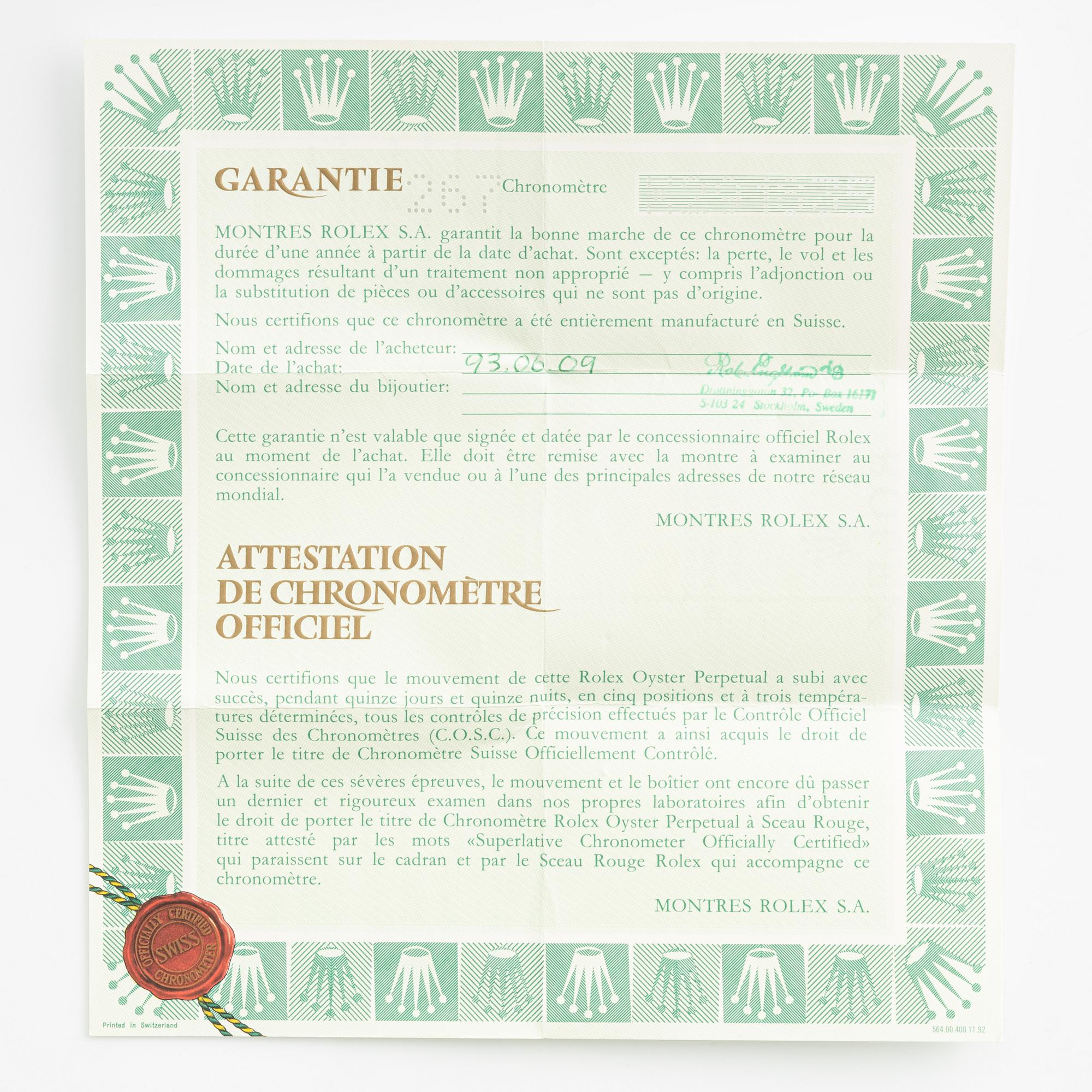 Rolex, Oyster Perpetual, Datejust, wristwatch, 26 mm.