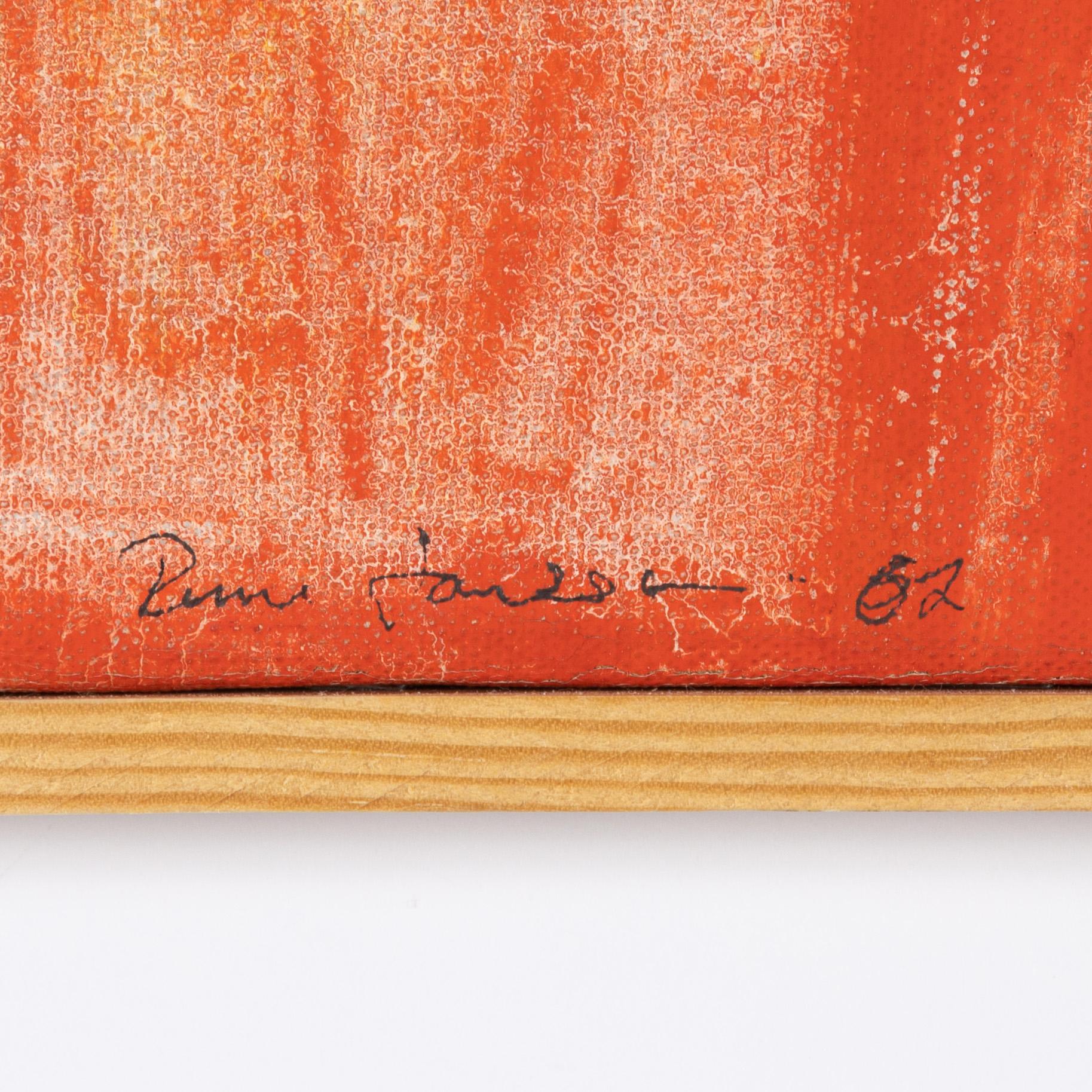 Rune Jansson, oil on canvas, signed and dated -62.