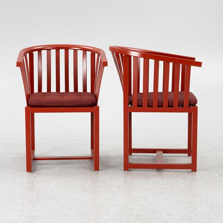 Åke Axelsson, armchairs, 6 pcs, "Vaxholmaren", Gärsnäs, 2019.