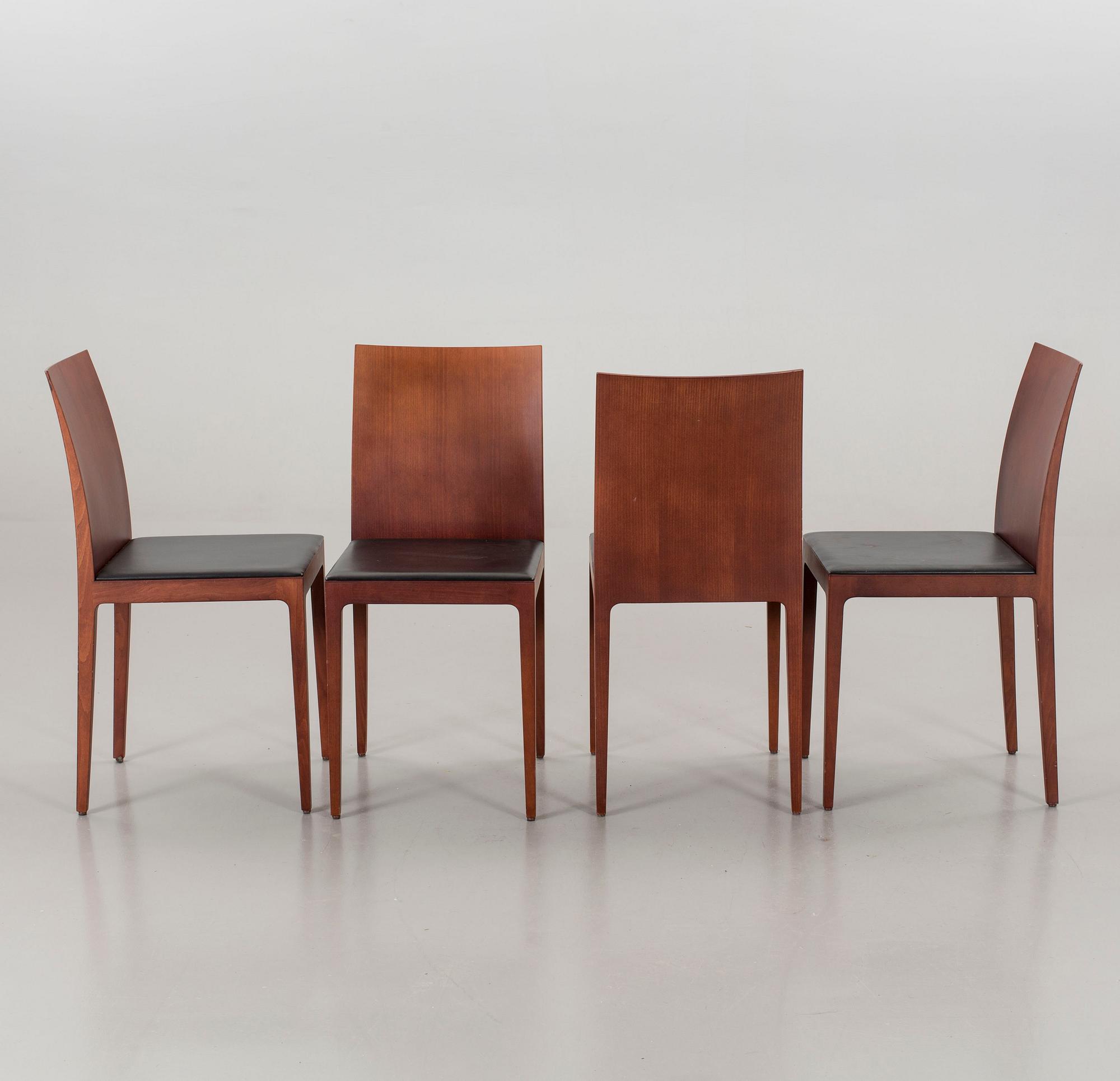 SIX "ANNA" CHAIRS BY  Ludovica Palomba CRASSEVIG MADE IN ITALY.