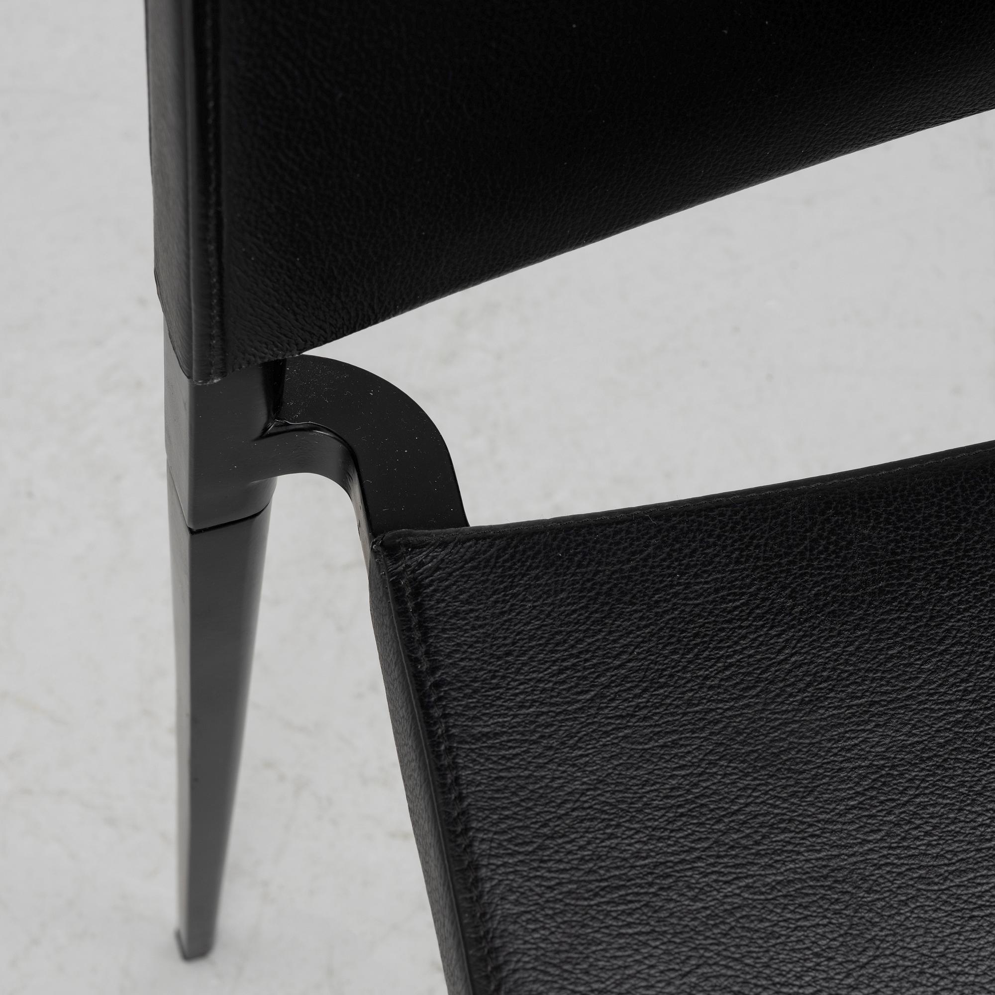 Pocci & Dondoli, chairs, 4 pcs, "Sand", Desalto.