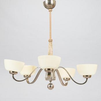 Paavo Tynell, taklampa, modell 1351, Taito 1930-tal.