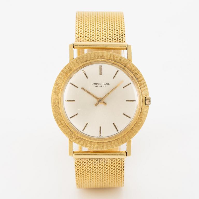 Universal Geneve, wristwatch, 33 mm.