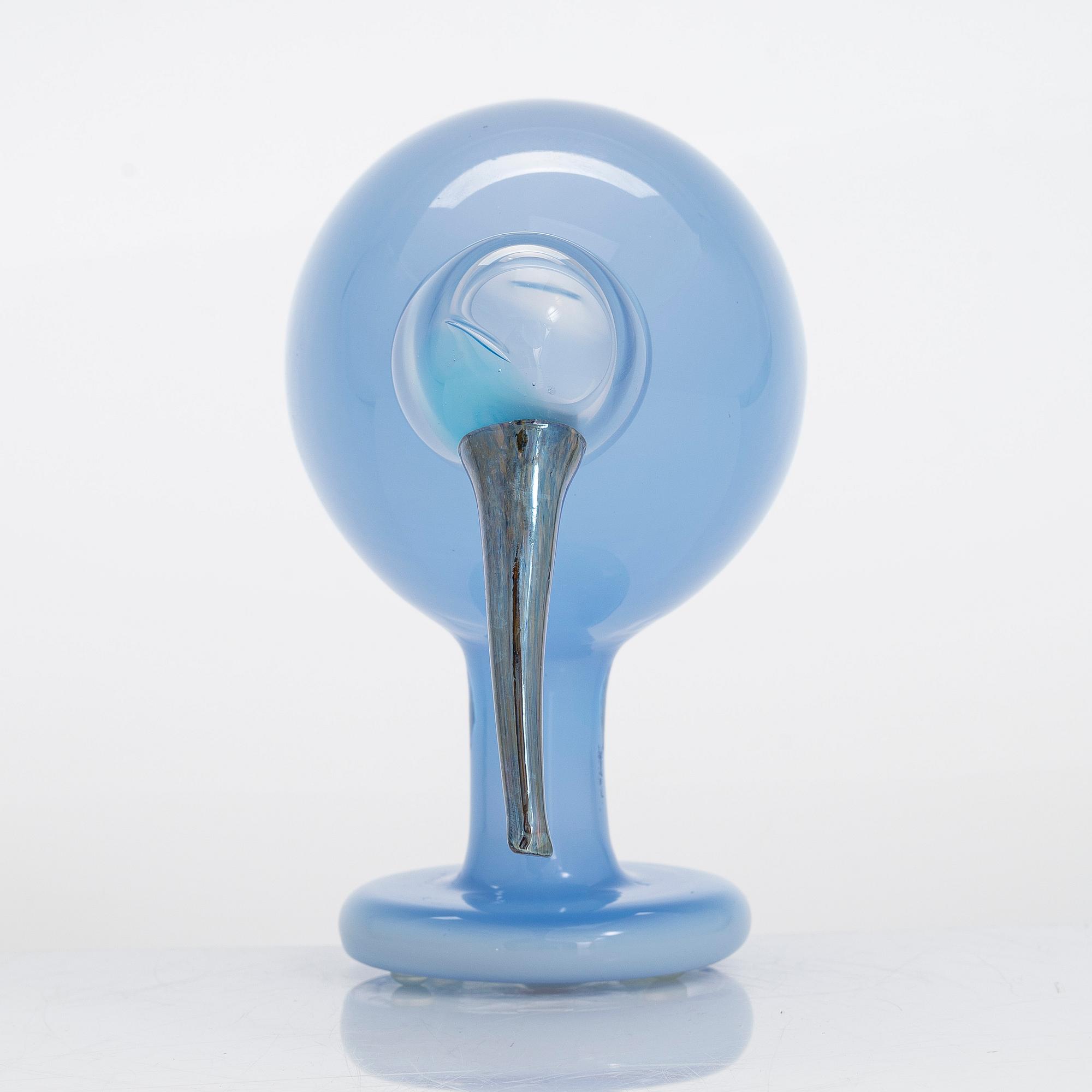 Oiva Toikka, Oiva Toikka, glasfågel, signerad O. Toikka Nuutajärvi och numrerad 630/750.