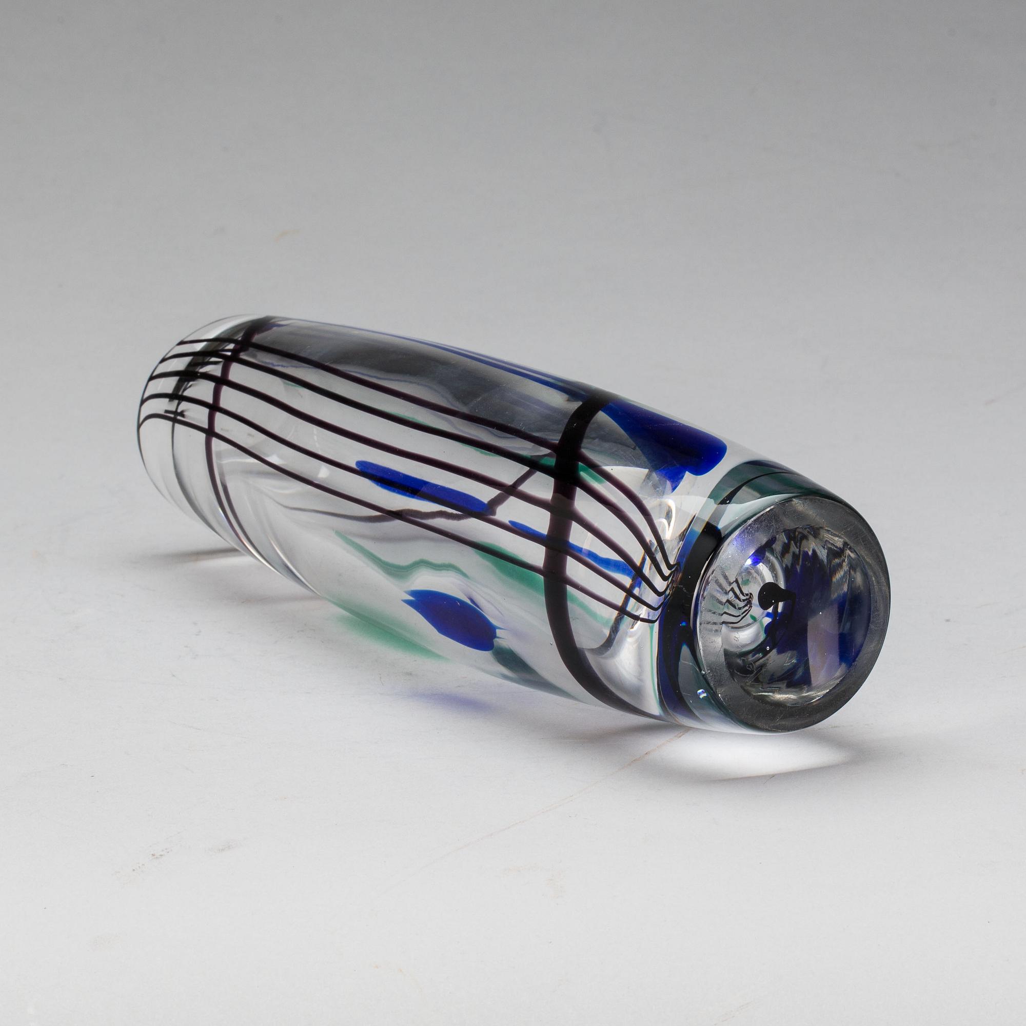 VAS, glas "Abstracta", Vicke Lindstrand, Kosta.