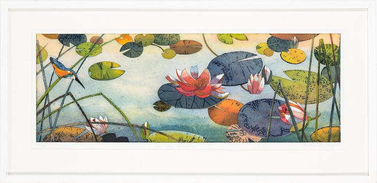 JUTTA VOTTELER, etching, signed and numbered 115/120.