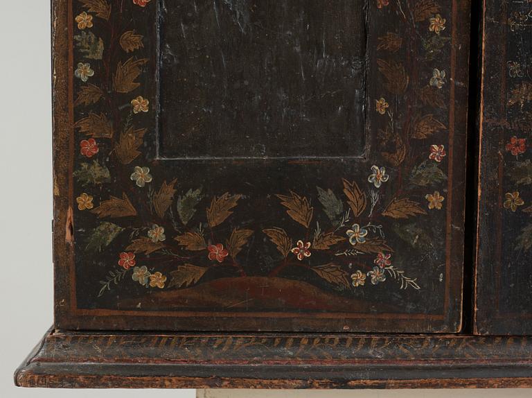KABINETTSKÅP. Senbarock, 1700-tal.