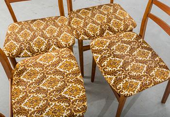 STOLAR, 4 st, etikettmärkta "Sibast Furniture, Made in Denmark".
