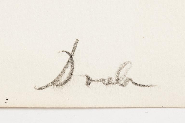 Djuric Miodrag Dado, 12 lithographs with portfolio. Each signed and numbered 9/75.