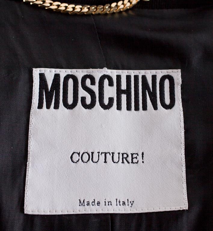 A 21th cent jacket by Moschino.