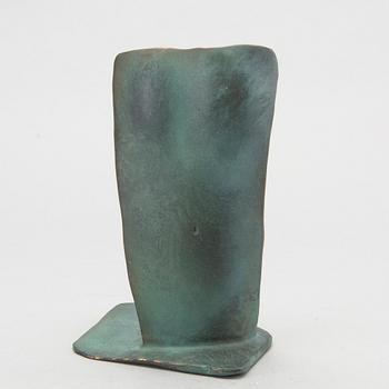 BARBRO BÄCKSTRÖM, Skulptur, patinerad brons. signerad daterad och numrerad BB/HB 1984 4/8.
