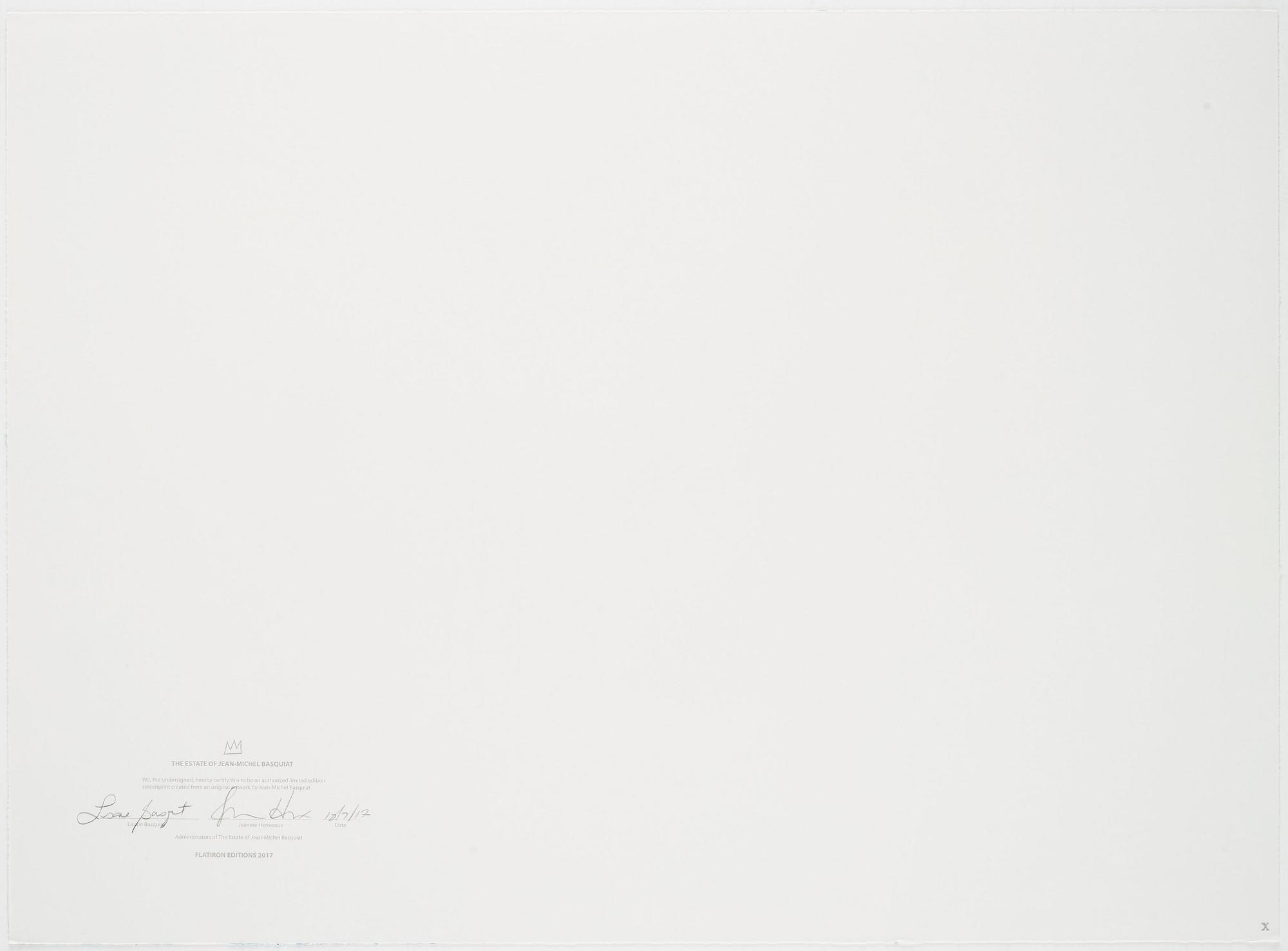Jean-Michel Basquiat Efter, ”Ascent, Olympic, Leeches, and Liberty”.