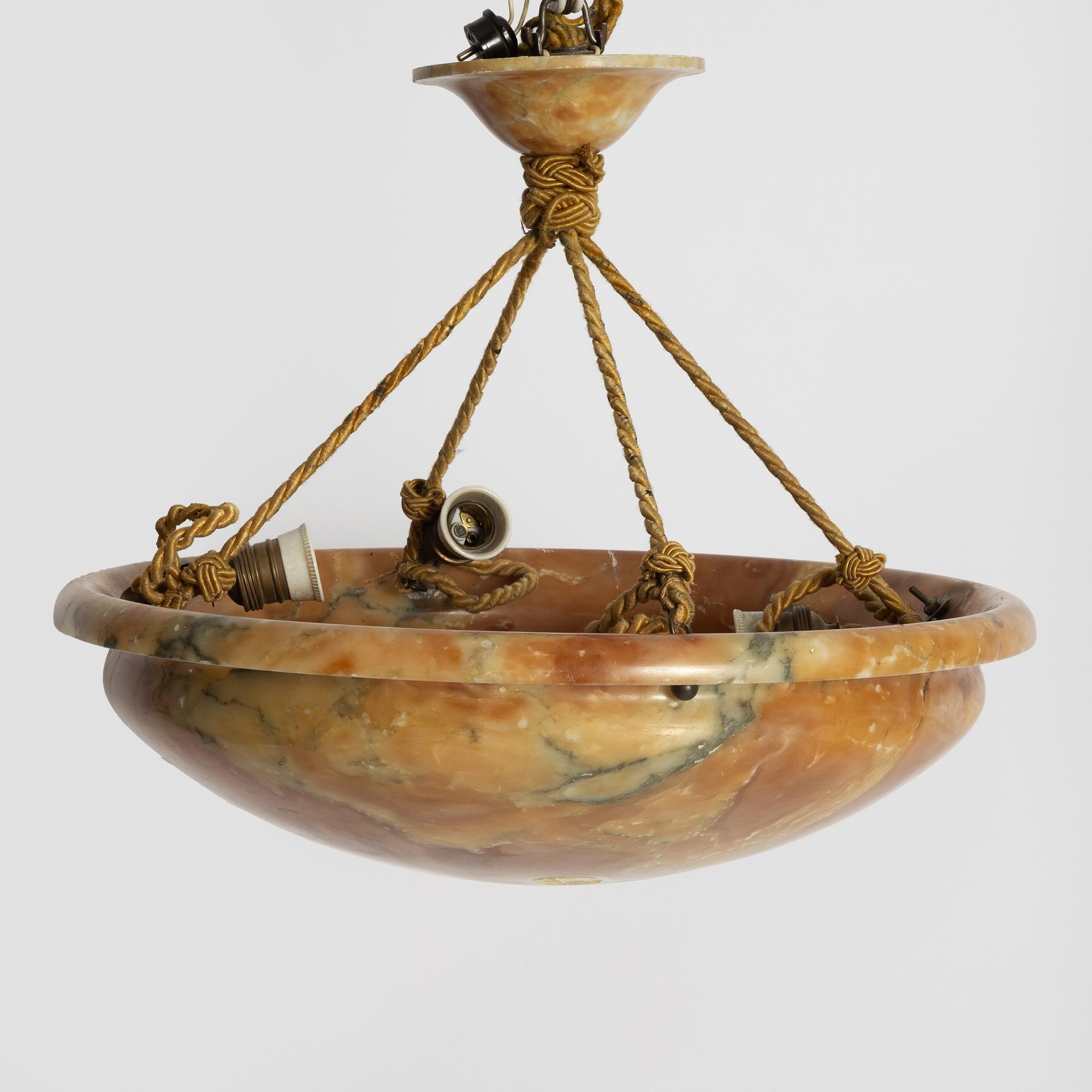 A ceiling lamp, 1920s.