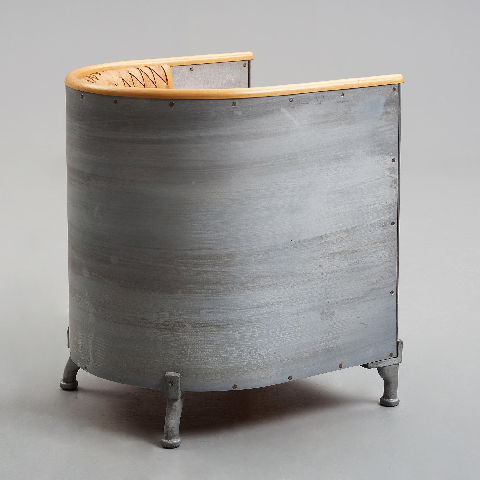 Mats Theselius, "Aluminium chair", Källemo efter 1990.