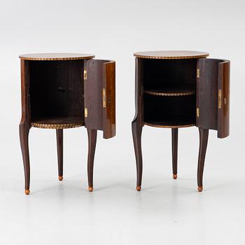 Cabinets, a pair, Louis XVI style, 20th century.