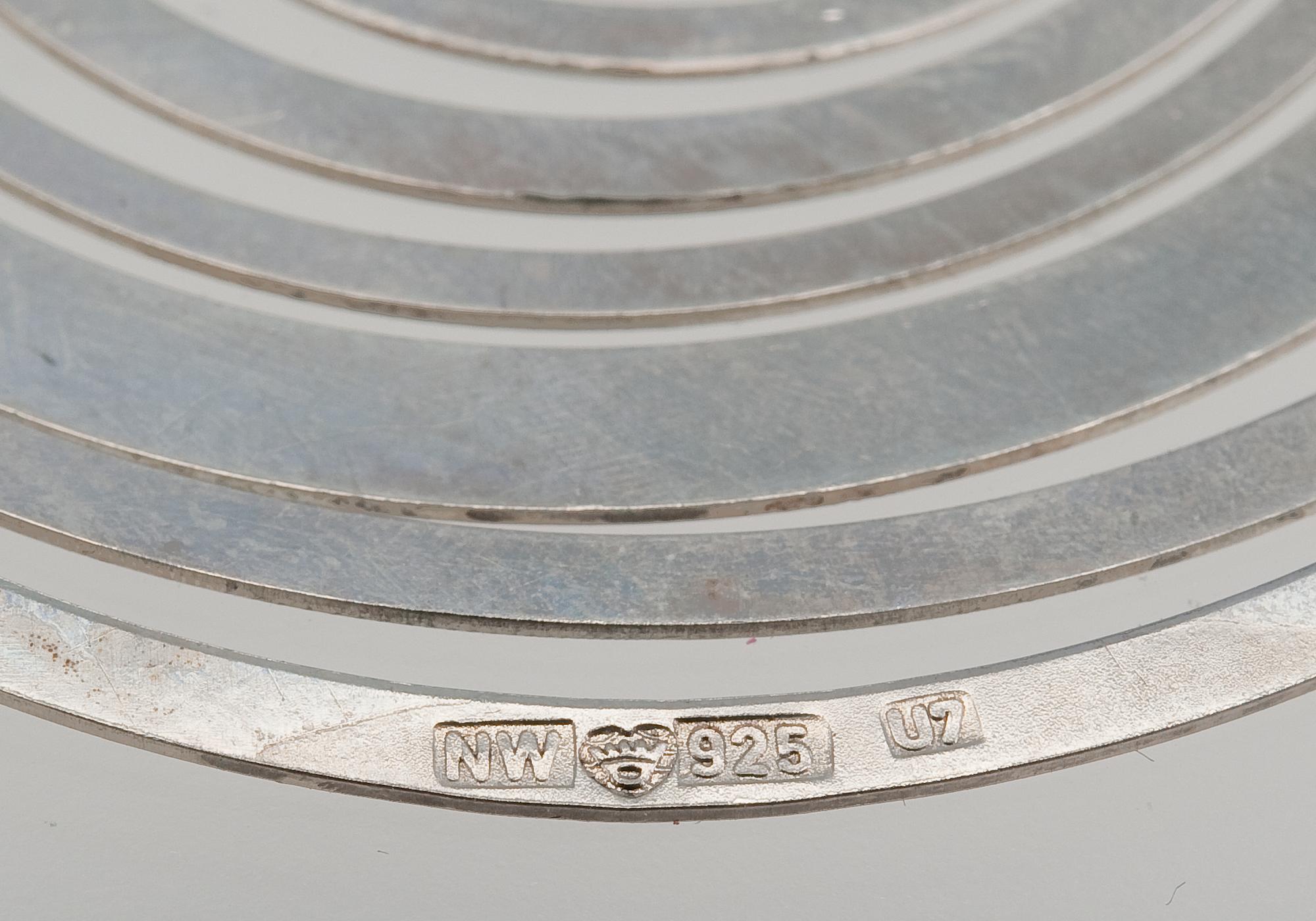 Tapio Wirkkala, A PENDANT " SILVER MOON".