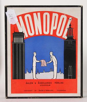 PARTI SPEL, bl a Monopol o Svarte Petter.