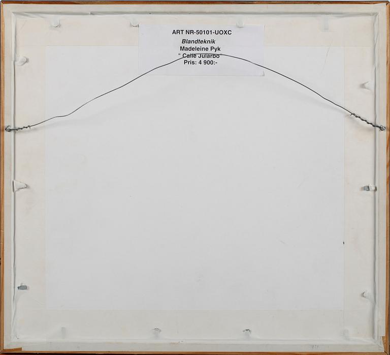 MADELEINE PYK, blandteknik, sign.