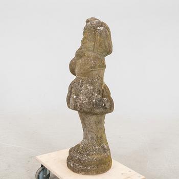 A garden sculpture.