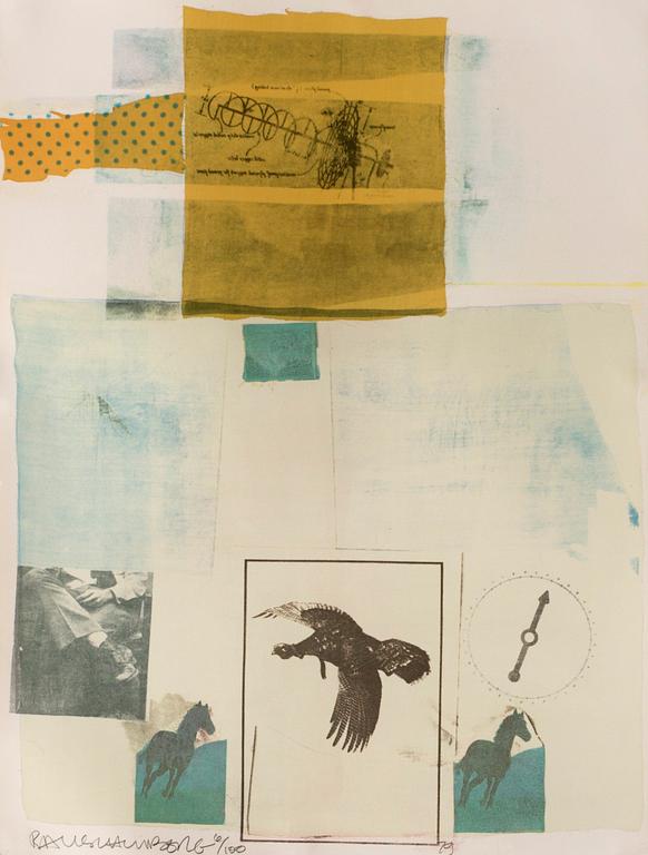Robert Rauschenberg, "Why you can't tell #1", ur: "Suite of nine prints".