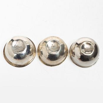 Seven silver tumbler, Sweden, 18th/19th century.