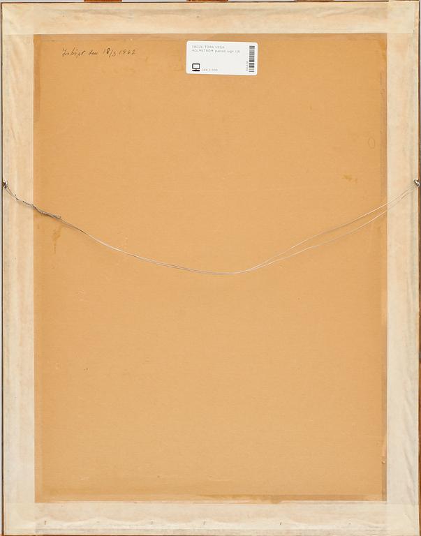 TORA VEGA HOLMSTRÖM, pastell, sign.