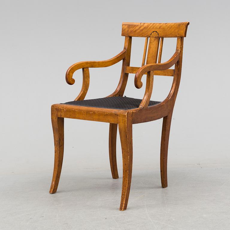 A mid 19th century armchair.