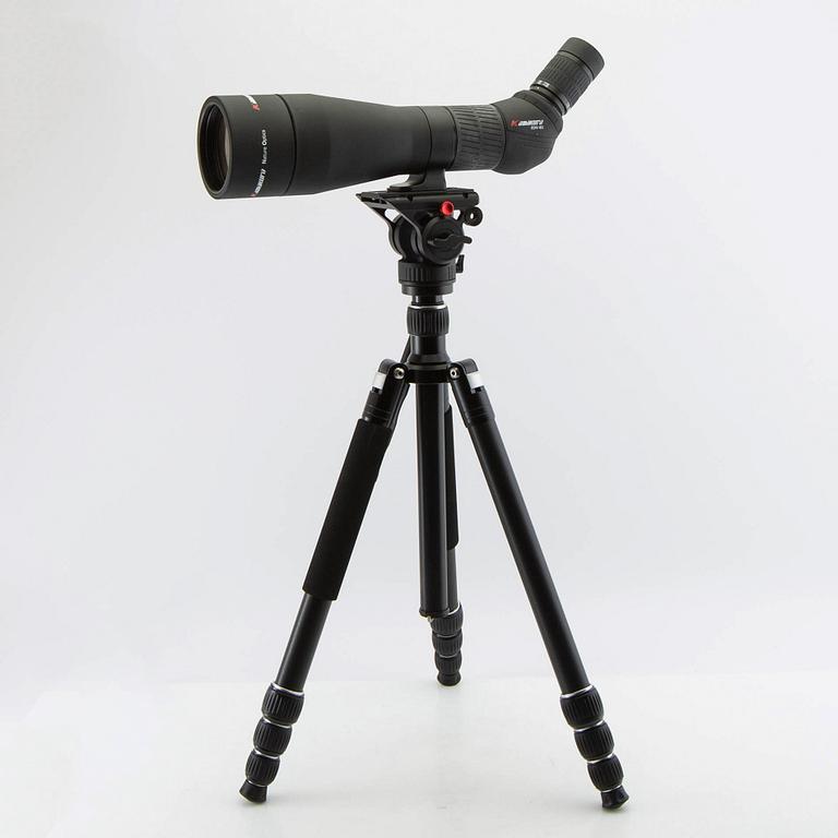 Kamakura EDV-81 spotting scope with tripod, Japan.