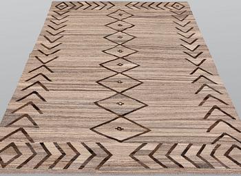 Matta, Kelim, Marocko design, ca 287 x 204 cm.