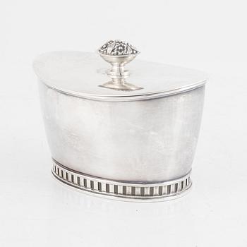 A Swedish silver bowl, mark of GAB, Stockholm 1949.