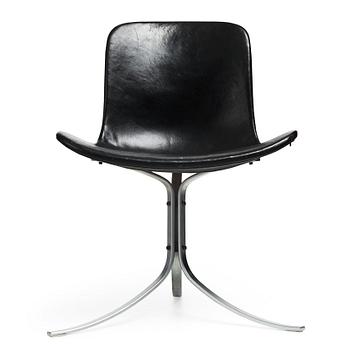 Poul Kjaerholm, a "PK9" chair, edition E Kold Christensen Denmark.
