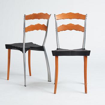 Borek Sipek, 6 "Sedlak" chairs for Vitra, post 1992.