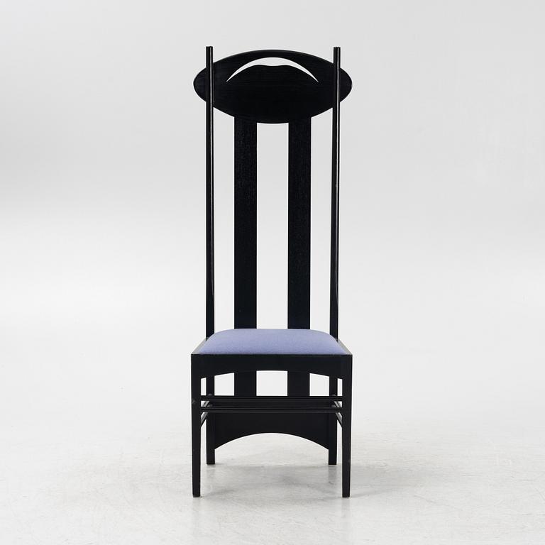 Charles Rennie Mackintosh, an 'Argyle' chair, Cassina.