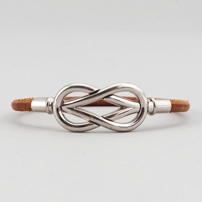 Hermès, two bracelets.