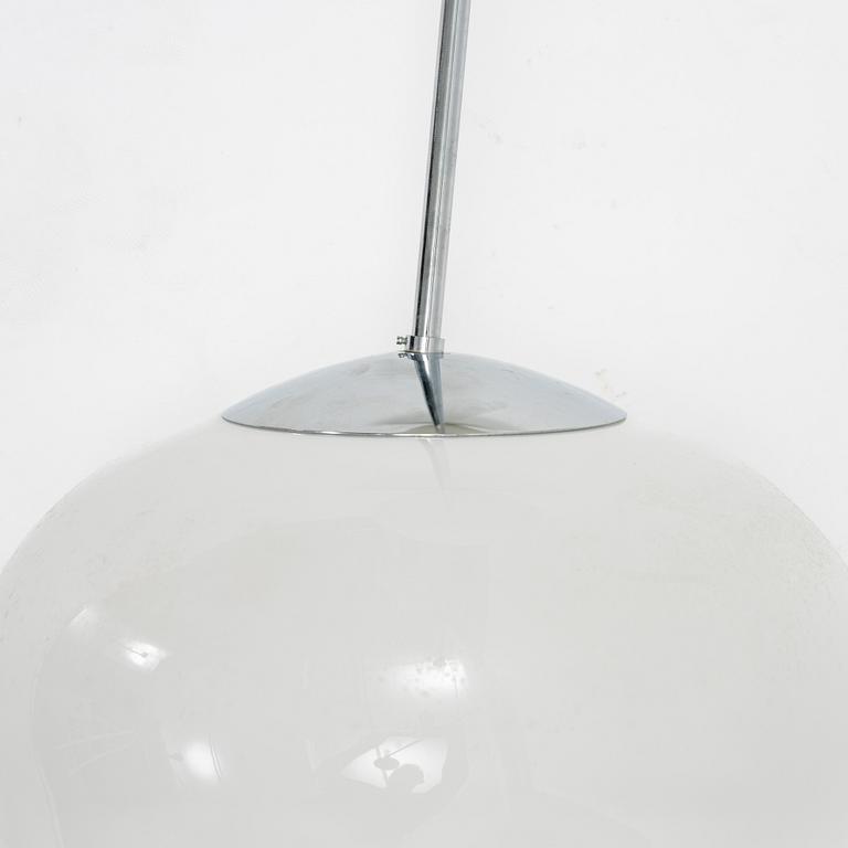 A ceiling lamp, 'Zero', Sweden, late 20th century. with an extra shade.