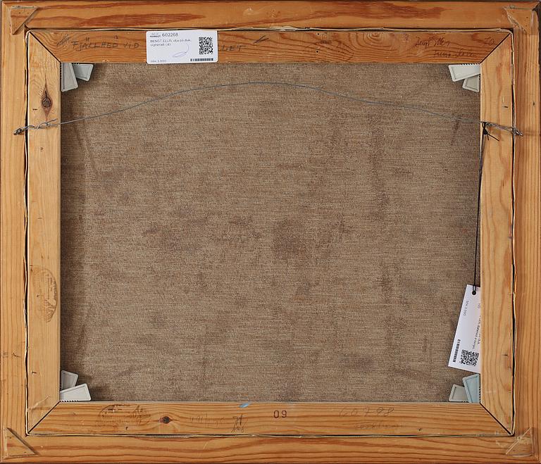 BENGT ELLIS, olja på duk, signerad.