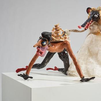 Nathalie Djurberg & Hans Berg, "The Brain Has Corridors - Rat Bride".