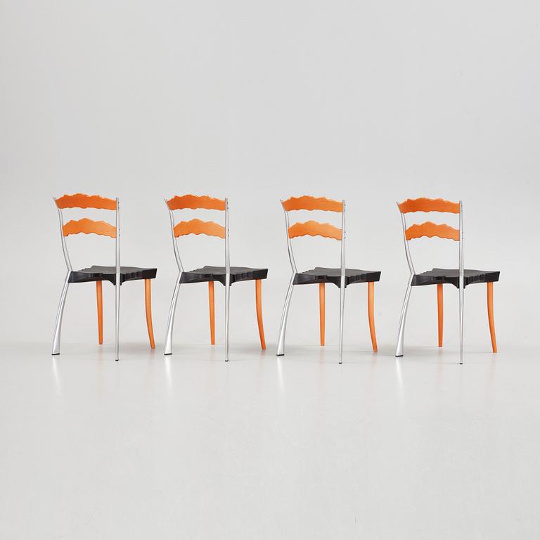 STOLAR, 4 st, "Sedlak", Borek Sipek för Vitra, 1992.